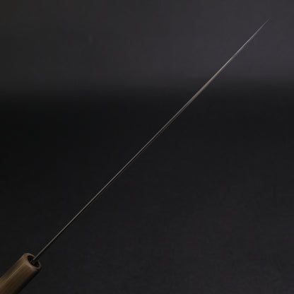 Tetsujin Blue #2 Metal Flow Gyuto 240mm Taihei Makassar Ebony Handle