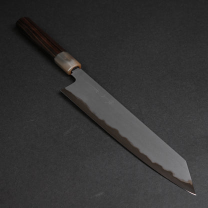 Tetsujin Blue #2 Metal Flow Kiritsuke Gyuto 240mm Taihei Makassar Ebony Handle