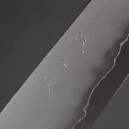 Tetsujin Silver #3 Kasumi Gyuto 210mm Lacewood Handle