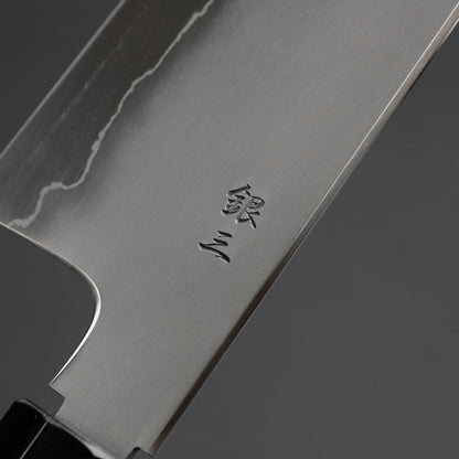 Tetsujin Silver #3 Kasumi Gyuto 210mm Lacewood Handle