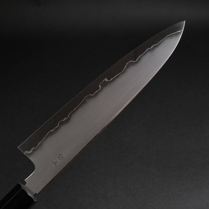 Tetsujin Silver #3 Kasumi Gyuto 210mm Taihei Makassar Ebony Handle