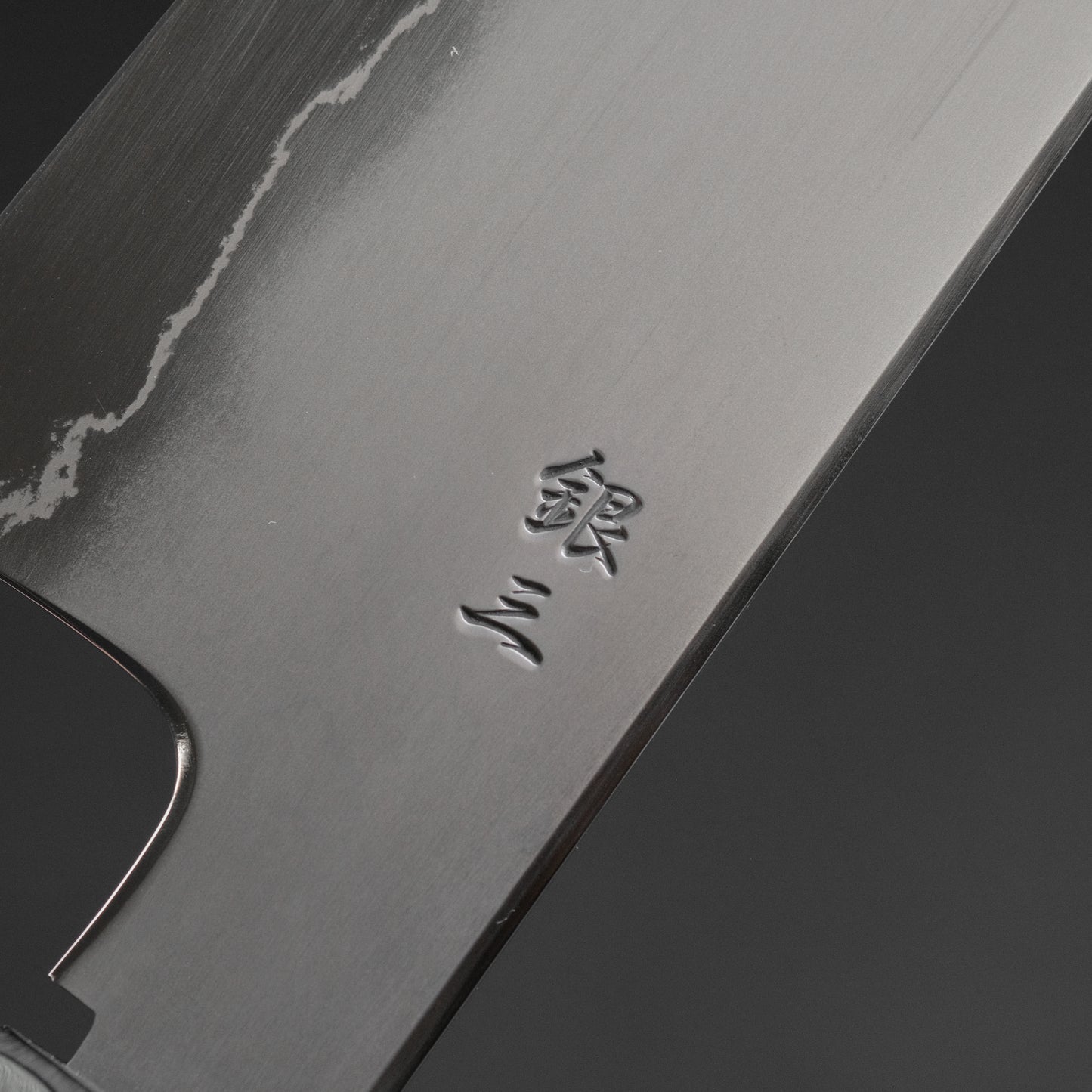 Tetsujin Silver #3 Kasumi Gyuto 210mm Taihei Makassar Ebony Handle