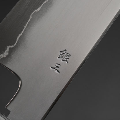 Tetsujin Silver #3 Kasumi Gyuto 210mm Taihei Makassar Ebony Handle