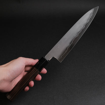 Tetsujin Silver #3 Kasumi Gyuto 210mm Taihei Makassar Ebony Handle