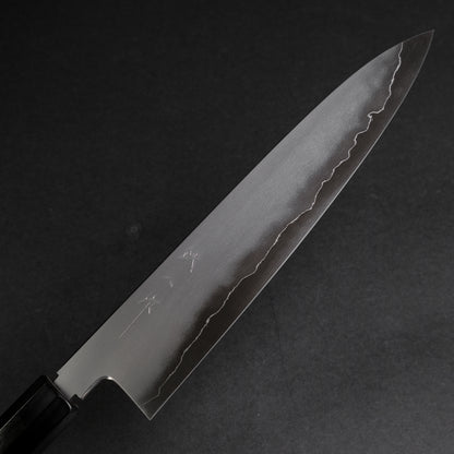 Tetsujin Silver #3 Kasumi Gyuto 240mm Taihei Makassar Ebony Handle