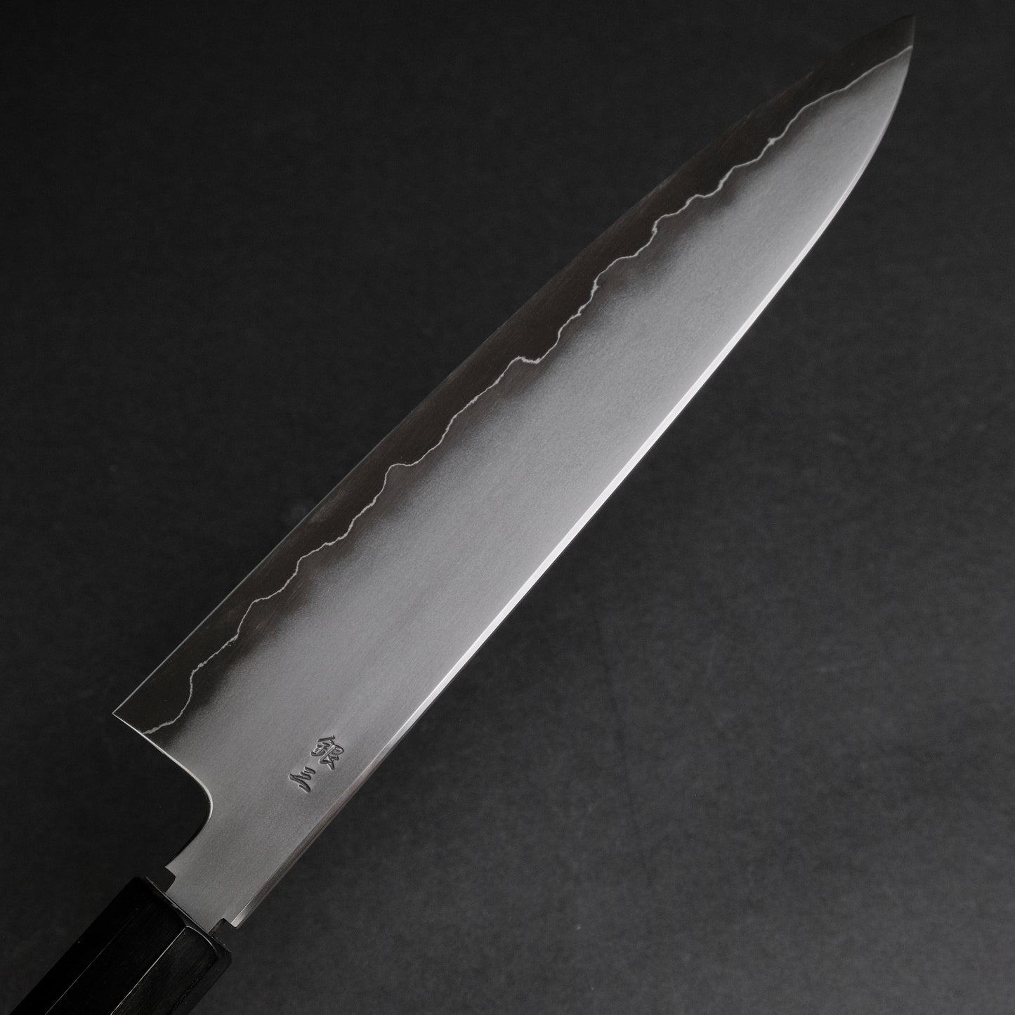 Tetsujin Silver #3 Kasumi Gyuto 240mm Taihei Makassar Ebony Handle