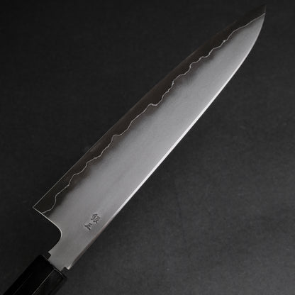 Tetsujin Silver #3 Kasumi Gyuto 240mm Taihei Makassar Ebony Handle