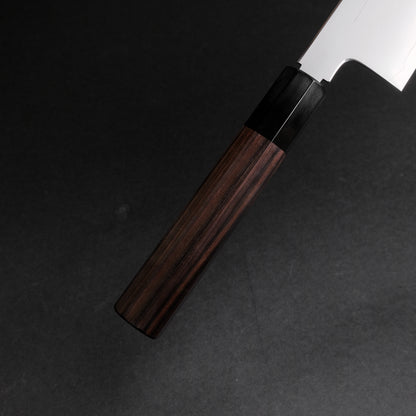 Tetsujin Silver #3 Kasumi Gyuto 240mm Taihei Makassar Ebony Handle