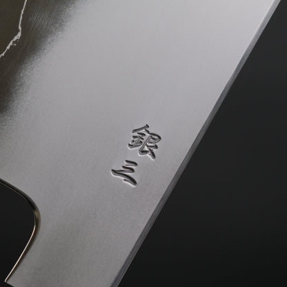 Tetsujin Silver #3 Kasumi Gyuto 240mm Taihei Makassar Ebony Handle