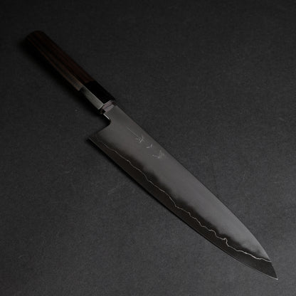 Tetsujin Silver #3 Kasumi Gyuto 240mm Taihei Makassar Ebony Handle