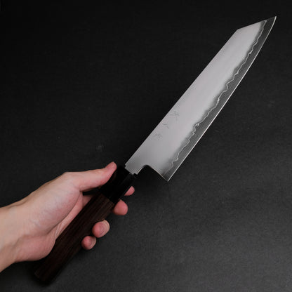 Tetsujin Silver #3 Kasumi Kiritsuke Gyuto 240mm Taihei Makassar Ebony Handle