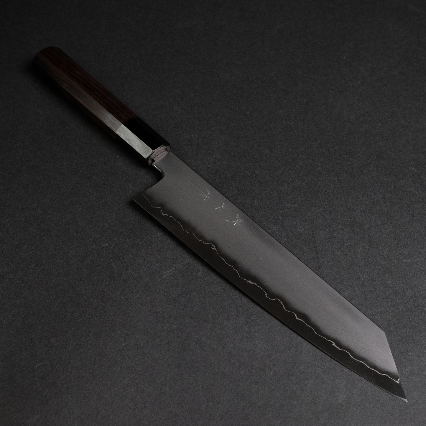 Tetsujin Silver #3 Kasumi Kiritsuke Gyuto 240mm Taihei Makassar Ebony Handle