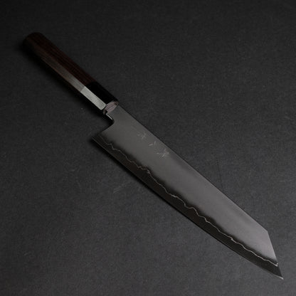 Tetsujin Silver #3 Kasumi Kiritsuke Gyuto 240mm Taihei Makassar Ebony Handle