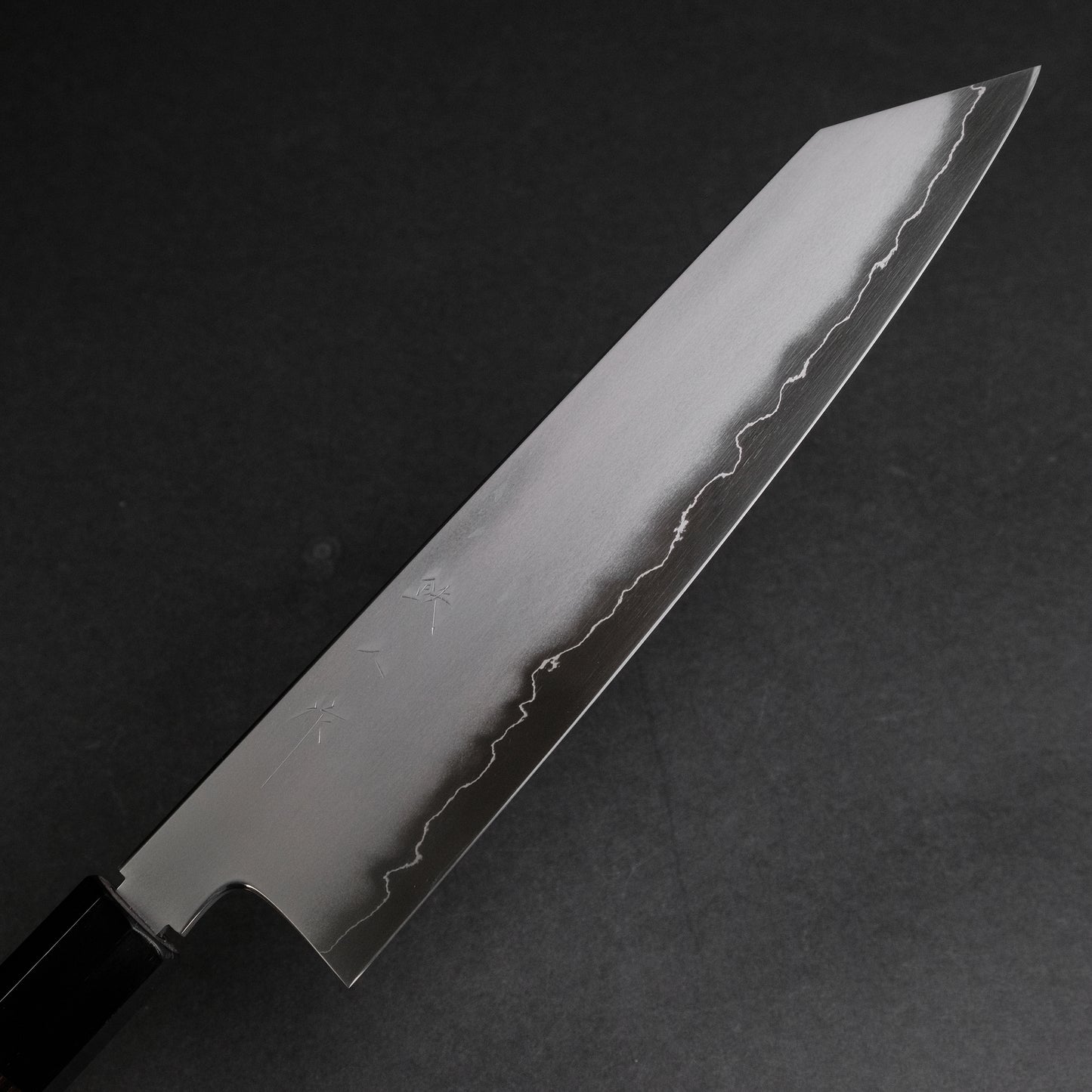Tetsujin Silver #3 Kasumi Kiritsuke Gyuto 240mm Taihei Makassar Ebony Handle