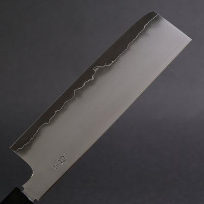 Tetsujin Silver #3 Kasumi Nakiri 180mm Taihei Makassar Ebony Handle