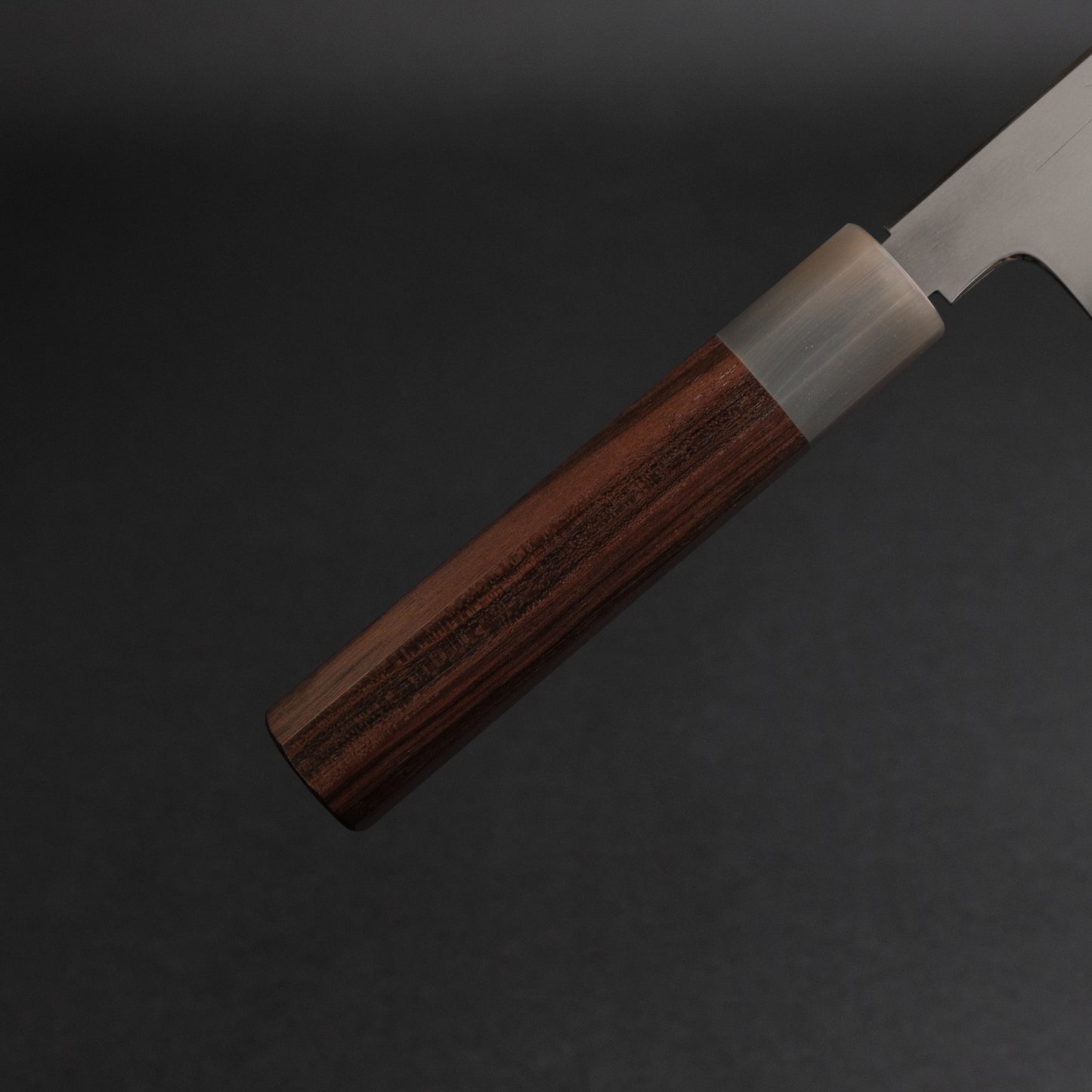 Tetsujin Silver #3 Kasumi Nakiri 180mm Taihei Makassar Ebony Handle