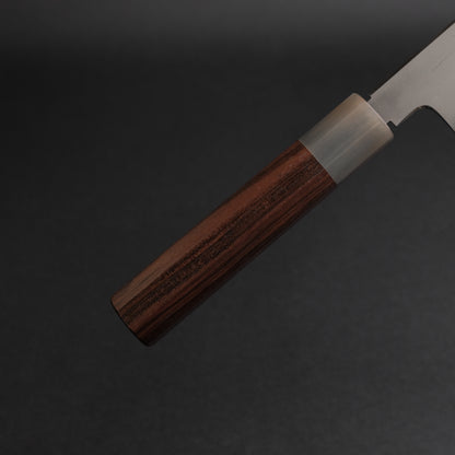 Tetsujin Silver #3 Kasumi Nakiri 180mm Taihei Makassar Ebony Handle