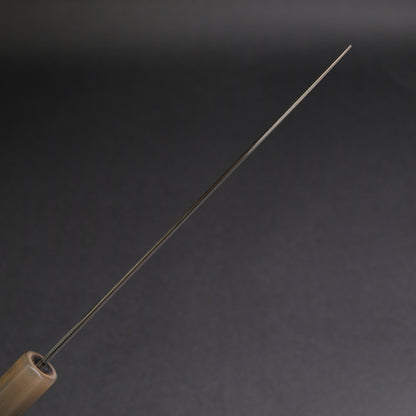 Tetsujin Silver #3 Kasumi Nakiri 180mm Taihei Makassar Ebony Handle