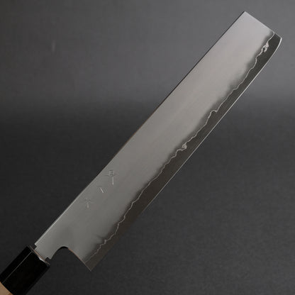 Tetsujin Silver #3 Kasumi Pasta Kiri 270mm Ho Wood Handle