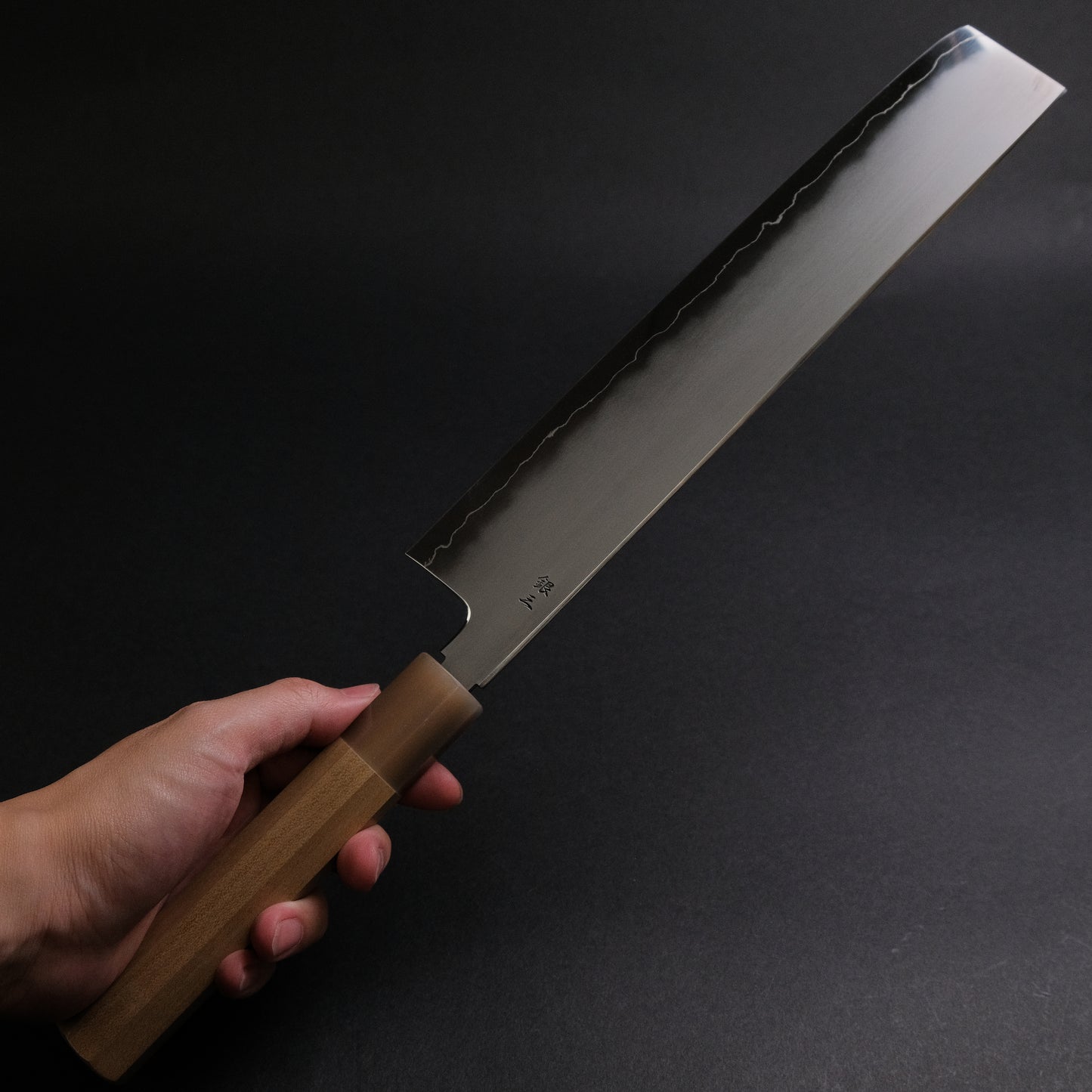 Tetsujin Silver #3 Kasumi Pasta Kiri 270mm Ho Wood Handle