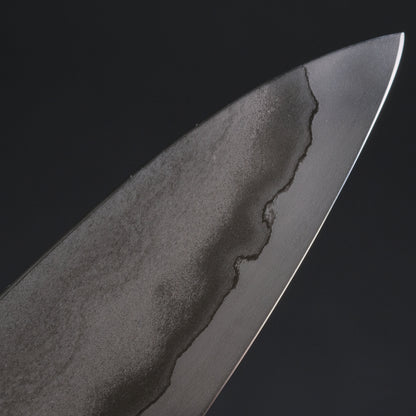 Tetsujin Silver #3 Metal Flow Gyuto 210mm Taihei Makassar Ebony Handle