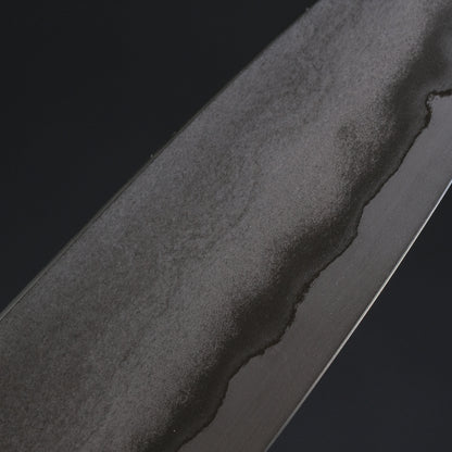 Tetsujin Silver #3 Metal Flow Gyuto 210mm Taihei Makassar Ebony Handle