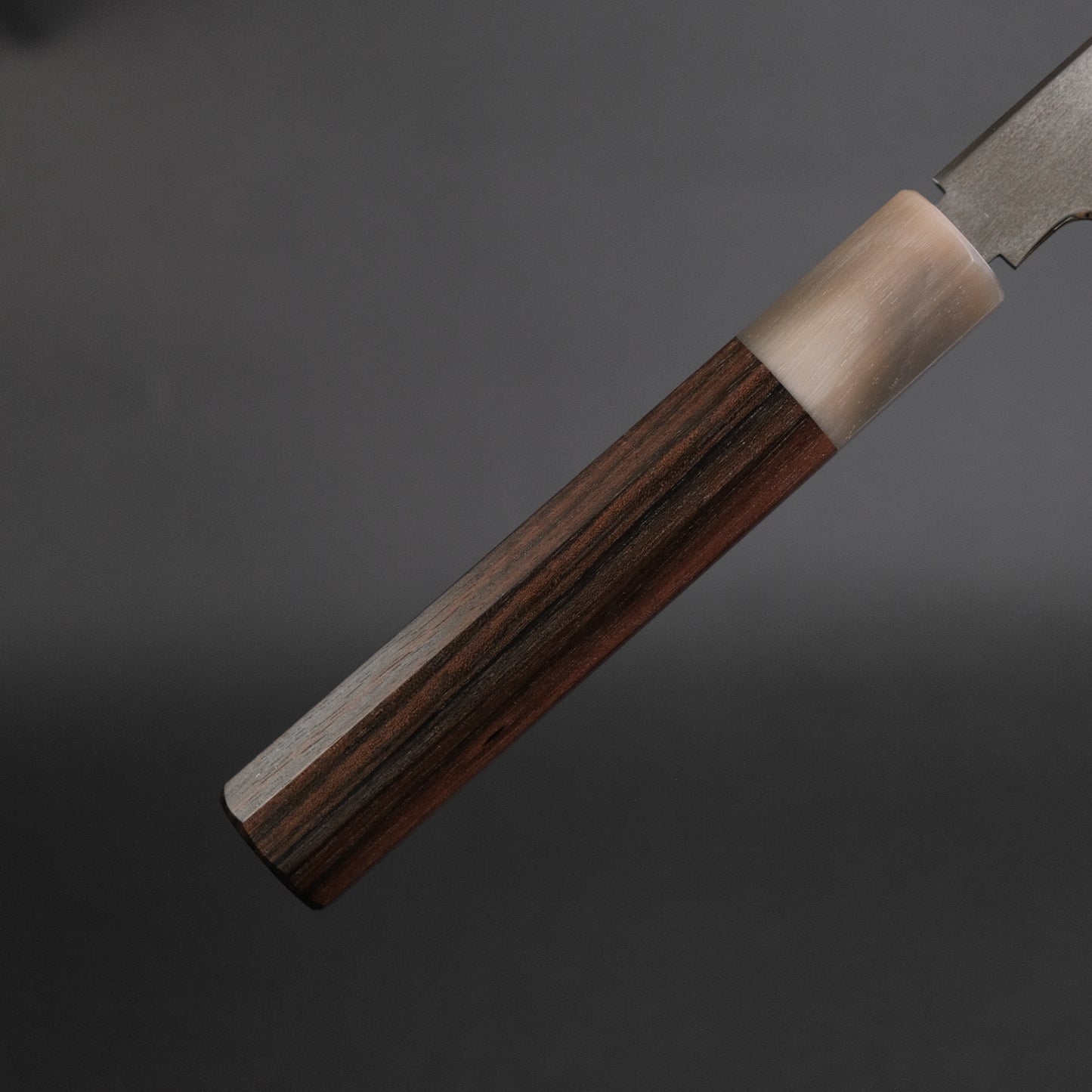 Tetsujin Silver #3 Metal Flow Gyuto 240mm Taihei Makassar Ebony Handle