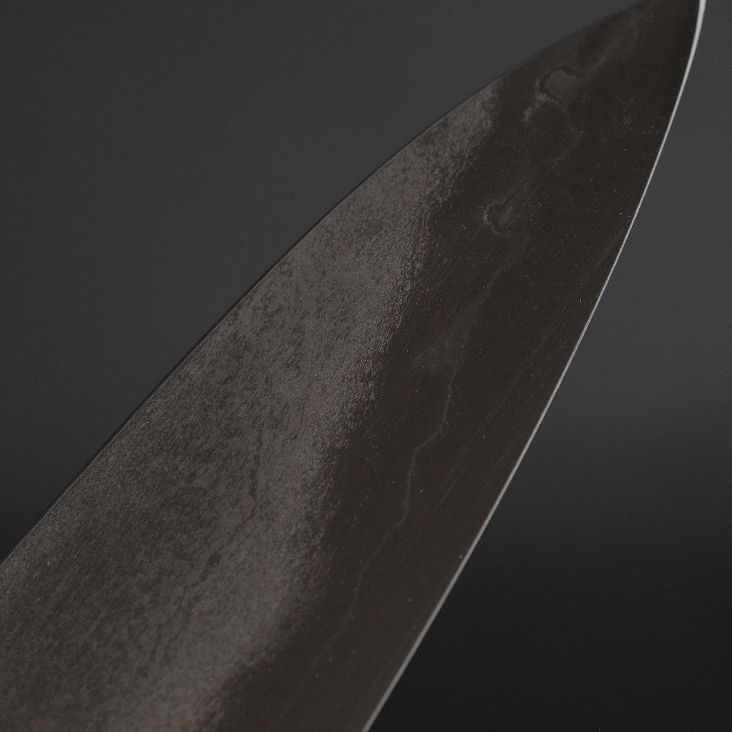 Tetsujin Silver #3 Metal Flow Gyuto 240mm Taihei Makassar Ebony Handle