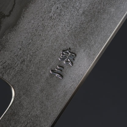 Tetsujin Silver #3 Metal Flow Kiritsuke Gyuto 240mm Taihei Makassar Ebony Handle