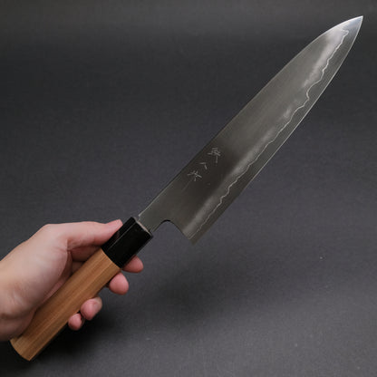 Tetsujin Silver #3 Ukiba Gyuto 240mm Yakusugi Cedar Handle