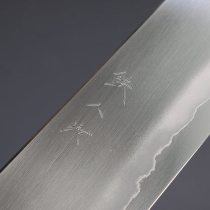Tetsujin Silver #3 Ukiba Gyuto 240mm Yakusugi Cedar Handle
