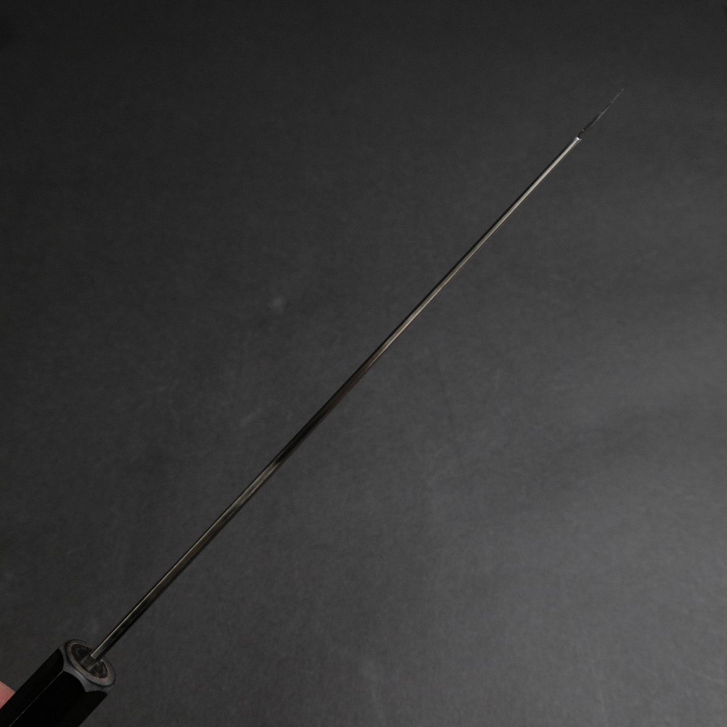 Tetsujin Silver #3 Ukiba Kiritsuke Gyuto 210mm Taihei Makassar Ebony Handle