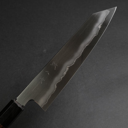 Tetsujin Silver #3 Ukiba Kiritsuke Gyuto 210mm Taihei Makassar Ebony Handle