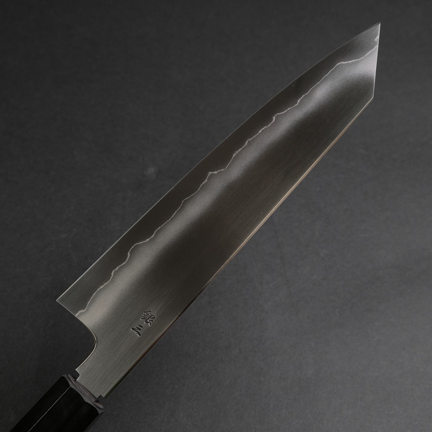 Tetsujin Silver #3 Ukiba Kiritsuke Gyuto 210mm Taihei Makassar Ebony Handle