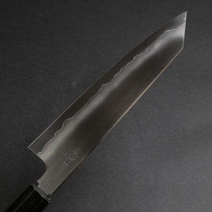 Tetsujin Silver #3 Ukiba Kiritsuke Gyuto 210mm Taihei Makassar Ebony Handle