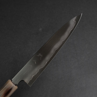 Tetsujin Silver #3 Ukiba Petty 165mm Taihei Makassar Ebony Handle