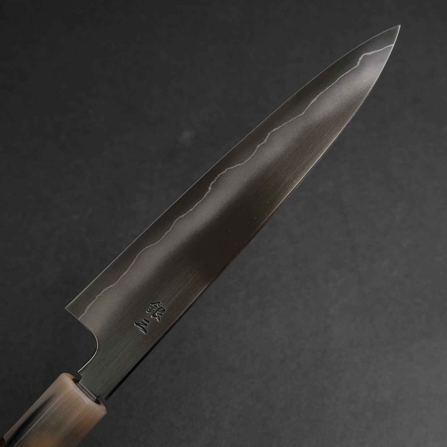 Tetsujin Silver #3 Ukiba Petty 165mm Taihei Makassar Ebony Handle