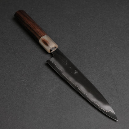 Tetsujin Silver #3 Ukiba Petty 165mm Taihei Makassar Ebony Handle