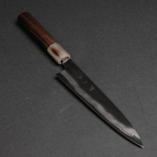 Tetsujin Silver #3 Ukiba Petty 165mm Taihei Makassar Ebony Handle