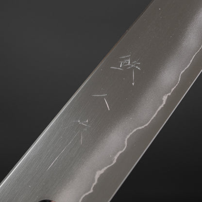 Tetsujin Silver #3 Ukiba Petty 165mm Taihei Makassar Ebony Handle