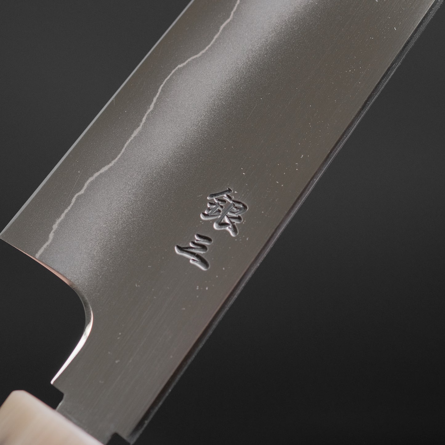 Tetsujin Silver #3 Ukiba Petty 165mm Taihei Makassar Ebony Handle