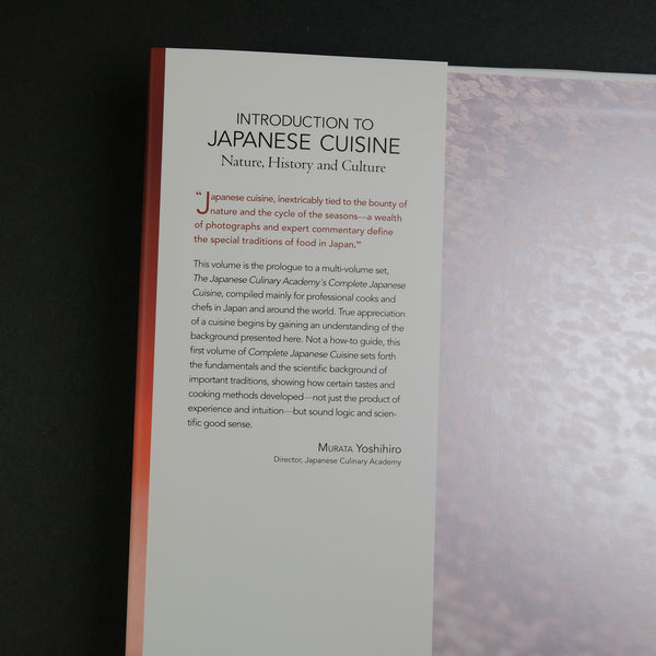 The Japanese Culinary Academy INTRODUCTION TO JAPANESE CUISINE: Nature, History and Culture (English)