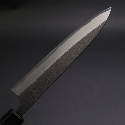 Toshihiro Wakui Kurouchi Nashiji Blue #2 Petty 150mm Ebony Handle