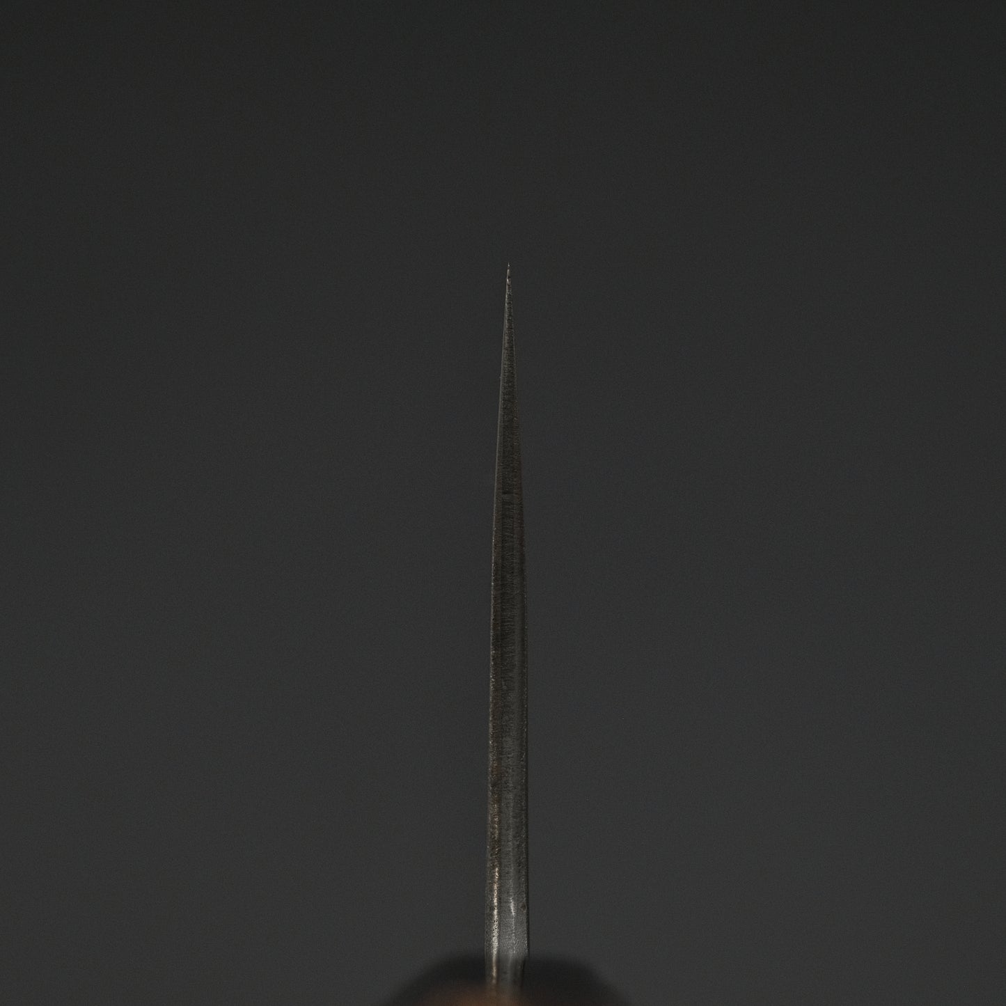Toshihiro Wakui White #2 Nakiri 165mm Burnt Chestnut Handle