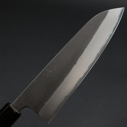 Toshihiro Wakui White #2 Nashiji Santoku 180mm Magnolia Handle