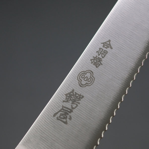 Tsubaya Bread Knife 210mm Stainless Handle