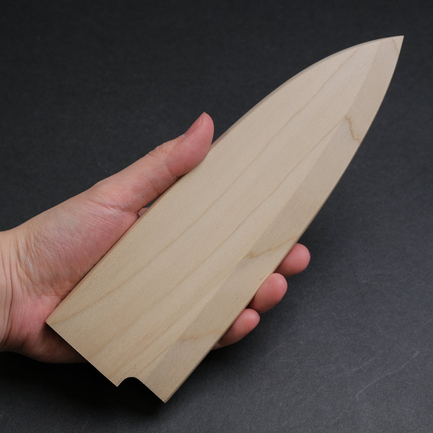 Wooden Saya Single Bevel