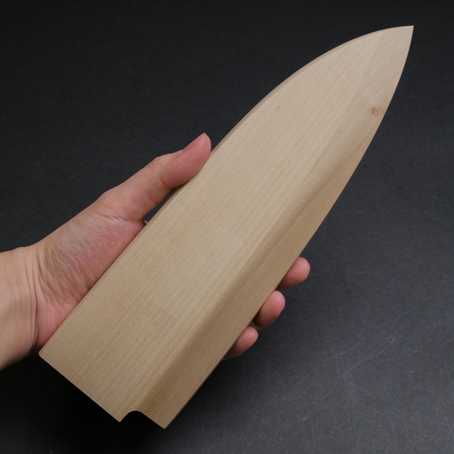 Wooden Saya Single Bevel