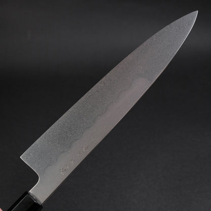 Xinguo Blue Super Honyaki Gyuto 240mm Ebony Handle