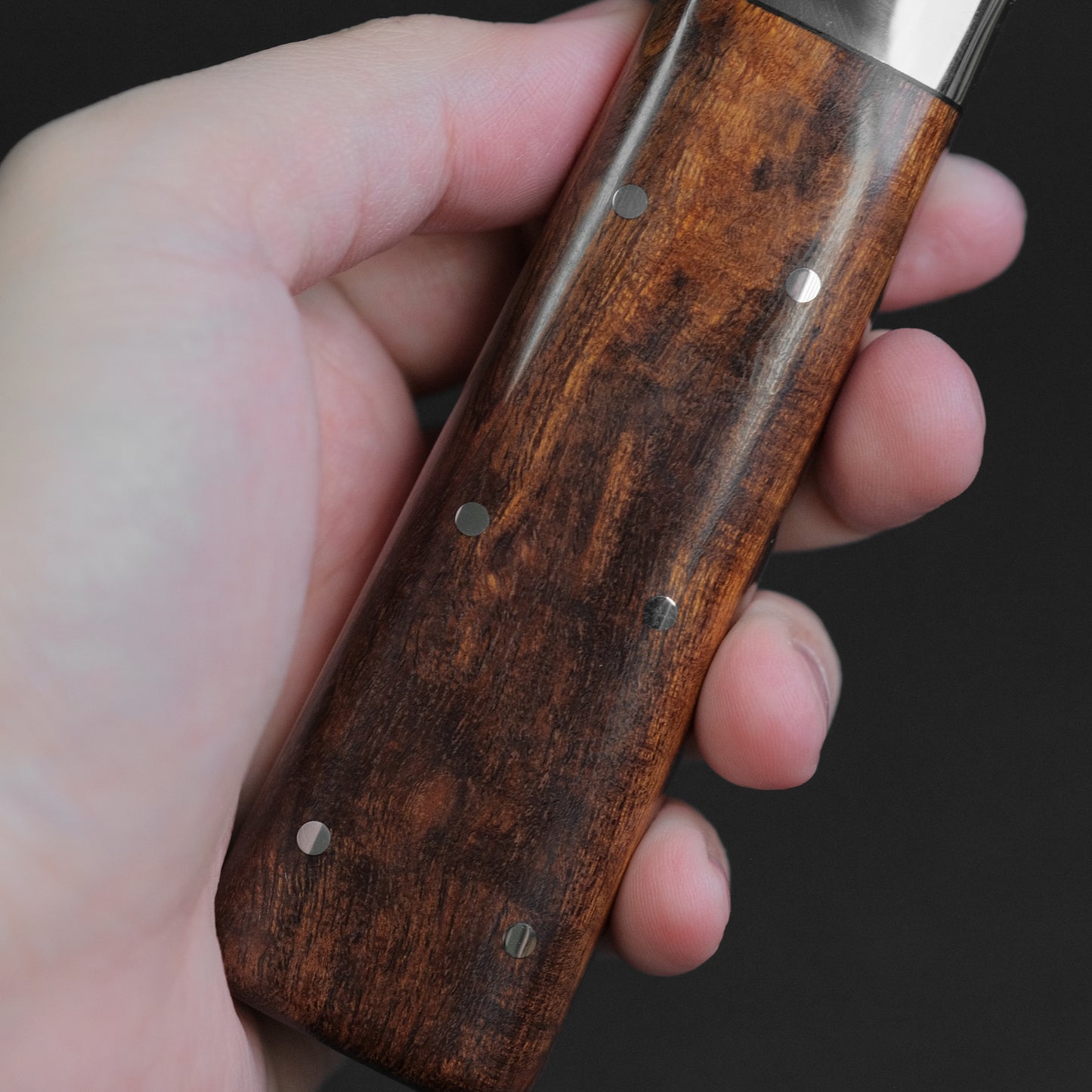 Xinguo M390 Chinese Cleaver 200mm Desert Ironwood Handle